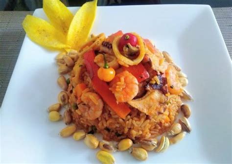 Arriba 95 Imagen Receta Para Preparar Arroz Con Mariscos Abzlocal Mx