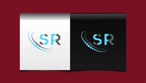 srl logo design vectors illustrations