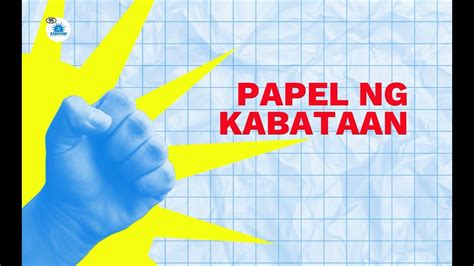 Ano Ba Ang Papel Ng Kabataan Ngayong Halalan Youtube