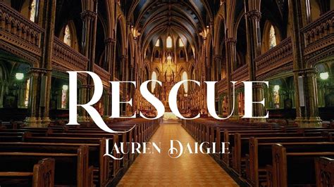 Lauren Daigle Rescue Lyric Video YouTube