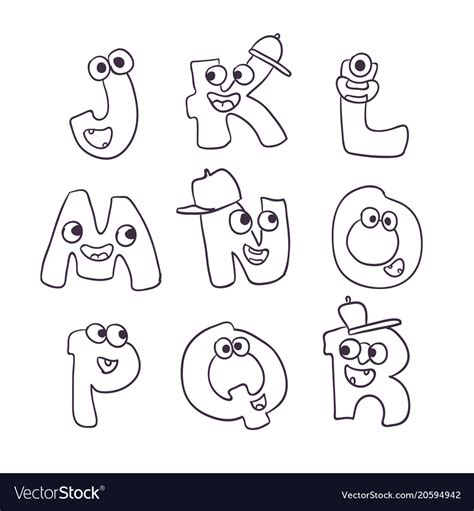 Cute Doodle Letters