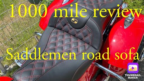 Saddlemen Road Sofa Mile Review Youtube