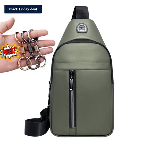fnyoxu crossbody bags  women men anti theft waterproof sling