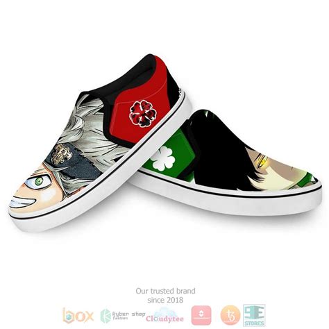HOT Yuno And Asta Anime Black Clover Slip On Sneaker Express Your Unique Style With BoxBoxShirt
