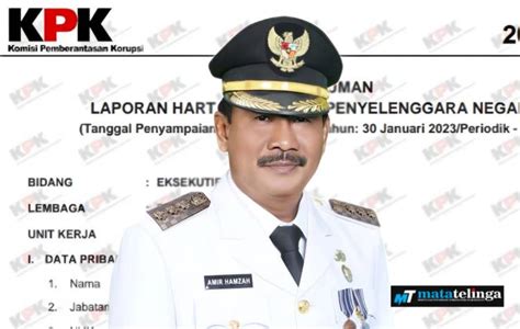 Intip Harta Kekayaan Amir Hamzah Sebelum Dan Sesudah Menjabat Sebagai