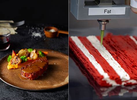 First Look At Alt Steak A 3d Printed Meatless Steak Alternative