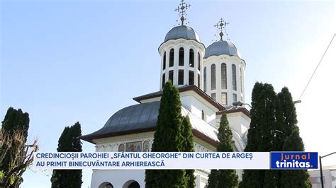 Credincioșii Parohiei Sfântul Gheorghe din Curtea de Argeș au primit