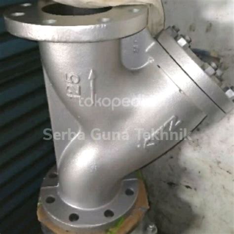 Jual Y Strainer Ci 5 Inch DN 125 Kitz Flange Jis 10k Cast Iron FCY 10k