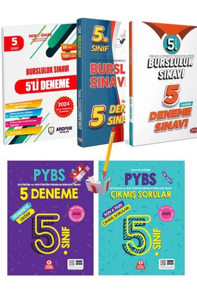 Editör Yayınları 5 Sınıf Bursluluk Sınavı Deneme Sınav Paketi ve