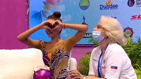 Dina Averina Rus Rgi Ball Final European Championships