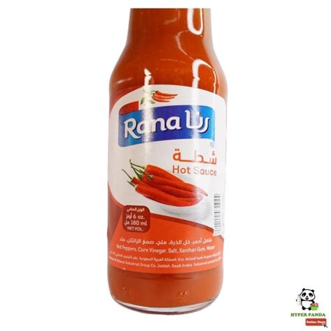Rana Hot Sauce Ml Hyper Panda Supermarket
