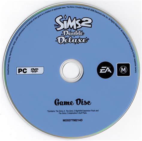 The Sims 2: Double Deluxe cover or packaging material - MobyGames