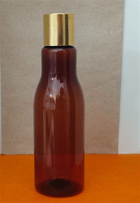 Ml Amber Screw Cap Cosmetic Bottle At Rs Bottle Amber Glass