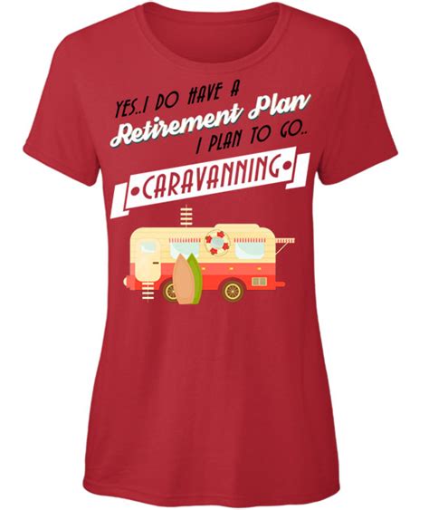 Retirementplancaravanningredvanwomensred Full Range Camping Shop