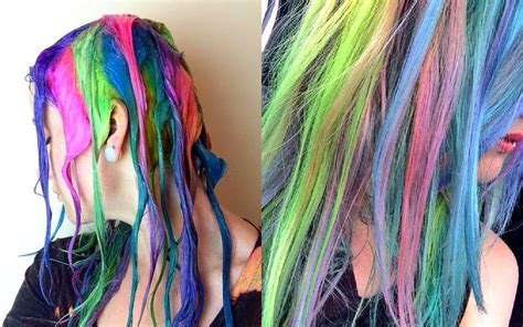 Multi Color Hair Dye Tutorial Paz Fairbanks