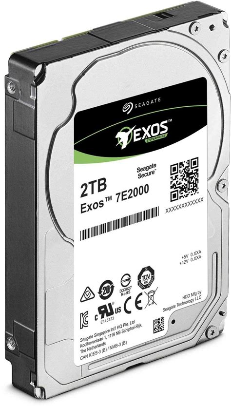 SEAGATE 2TB EXOS 7E2000 ENT CAP 2.5 HDD SATA 7200 RPM 128MB (ST2000NX0243)