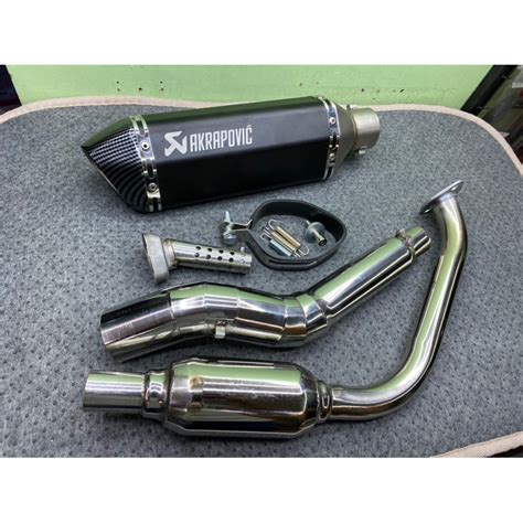 Akrapovic With Elbow Stainless For Yamaha R V V R M Mt