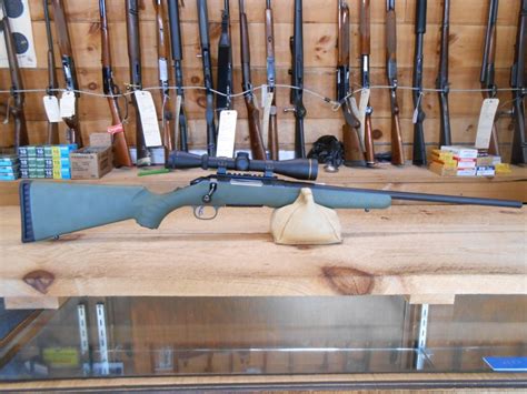 Ruger American Predator 223 Moss Green W Leupold Scope 6944 Unfired Bolt Action Rifles At