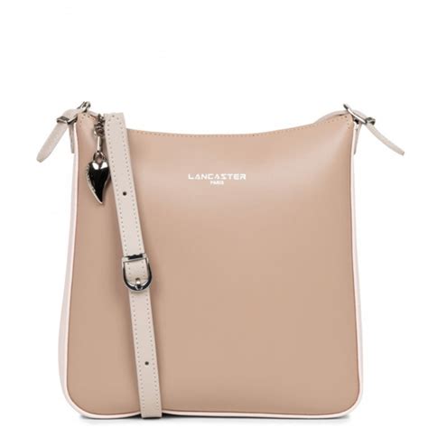 Lancaster Constance Sac Porté Travers 437 09 Nude Rose Galet Rosé