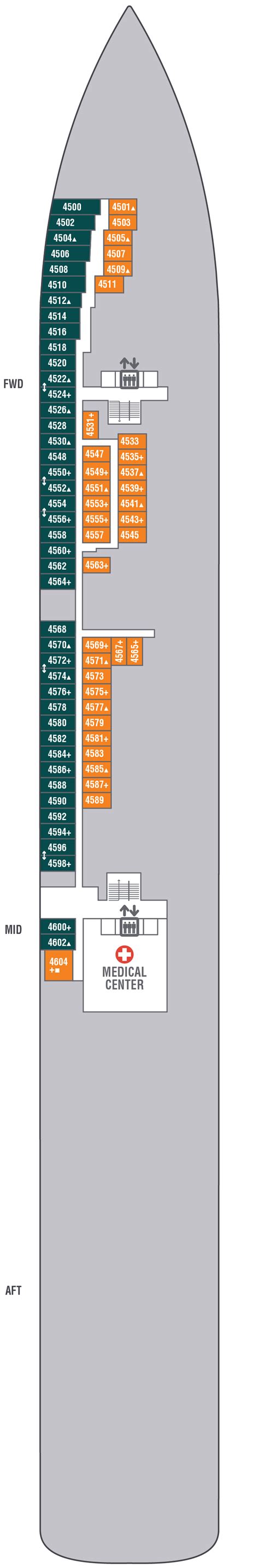 Deck Norwegian Jade Deck Plans Bananaland At Sea