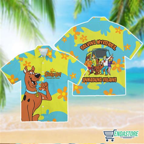 Scooby Doo Solving Mysteries Unmasking Villains Hawaiian Shirt