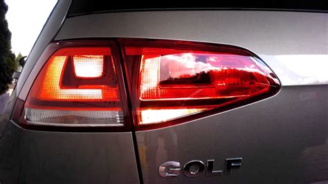 Volkswagen Golf Vii 1 4 Tsi 122 Bhp Non Led Rear Lights Tail Lights Presentation Youtube