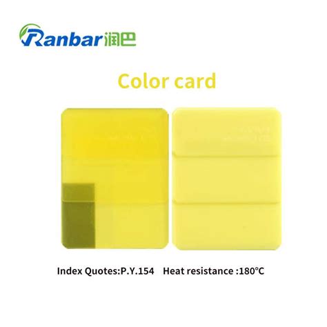 Ranbar P3540 Organic Pigment Yellow 154