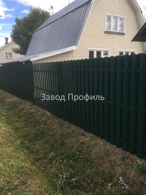 Купить штакетник металлический или евроштакетник для забора цена от ...