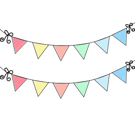 Bunting Vector Hd Images Pretty Cartoon Bunting Cartoon Clipart