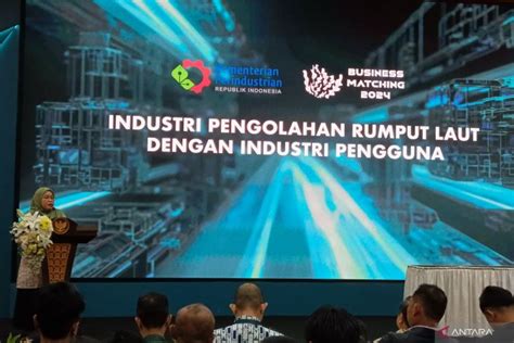 Kemenperin Gelar Temu Bisnis Industri Rumput Laut Pacu Penjualan