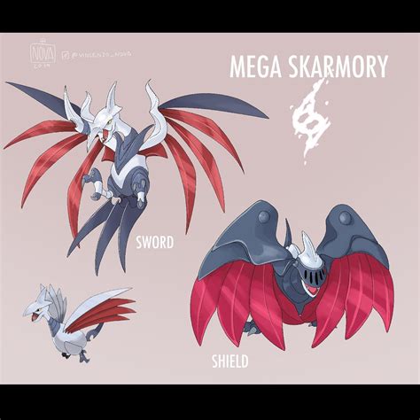 Sword and Shield Mega Skarmory : r/PokemonSwordAndShield