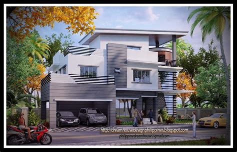 Three Storey House ~ House Design