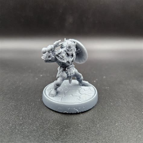D Printable Bad Ass Orc Warrior Free Stl By Figures D