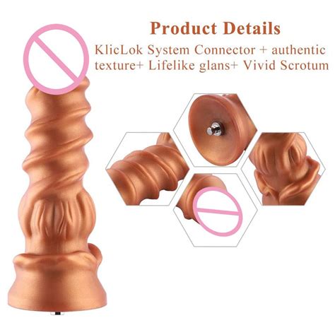 Spiral Strapon Silicone Ribbed Dildo For Hismith Premium KlicLok Sex