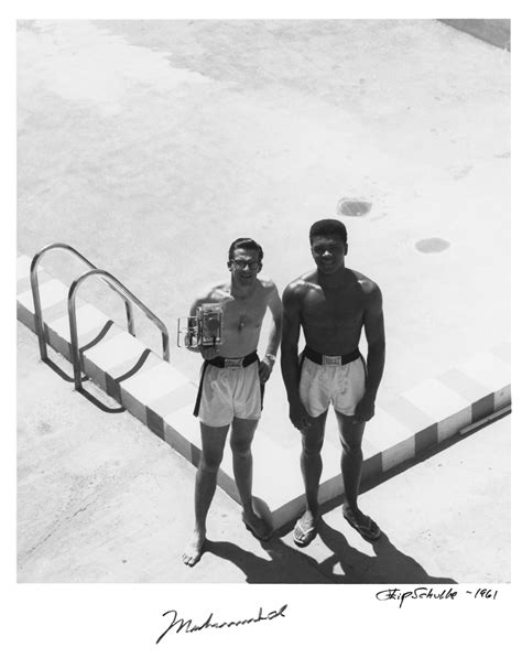 Flip Schulke Vintage The Photographer And Subject Posing At The Sir