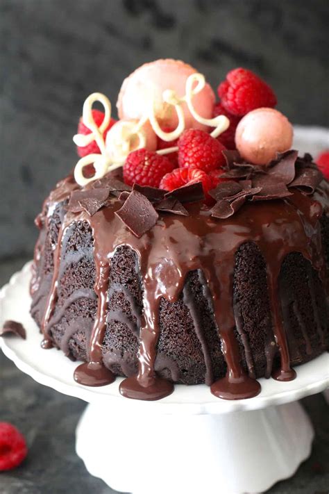 Chocolate Raspberry Bundt Cake The Seaside Baker