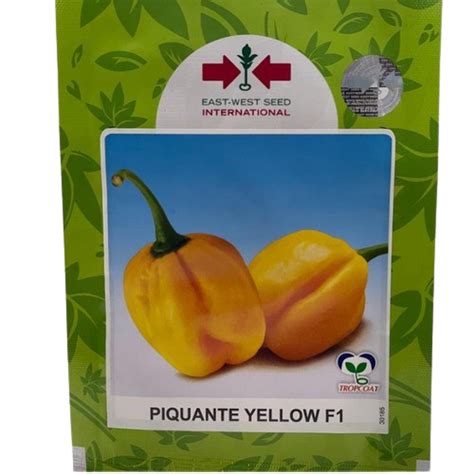 Piquante Yellow F1 Hot Pepper Seed 500 Seeds HTS Farms