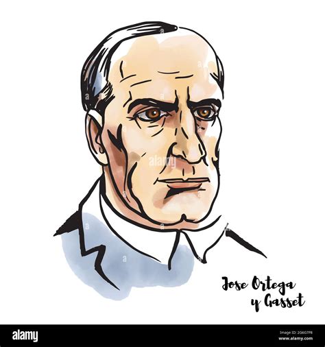 Jose Ortega Y Gasset Stock Vector Images Alamy
