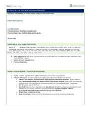 Eva Madison Vsim Clinical Worksheet