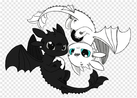 Anime Chibi Toothless Drawing How To Train Your Dragon,, 60% OFF