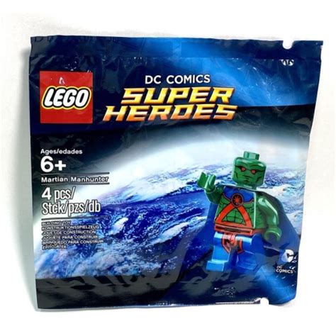 正版樂高 Lego 超級英雄系列，（絕版品）超級英雄系列，火星獵人袋裝包，全新未拆 樂高人偶小舖