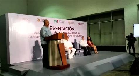 Televisión Tabasqueña On Twitter Almomento 🔴 Se Compromete El