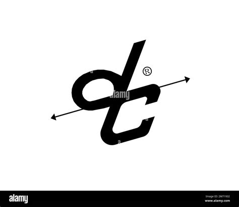 David Clark Company Rotated Logo White Background Stock Photo Alamy