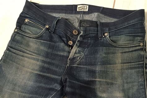 Fade Of The Day Naked Famous Broken Twill Selvedge 4 Years 0 Washes 0 Soaks