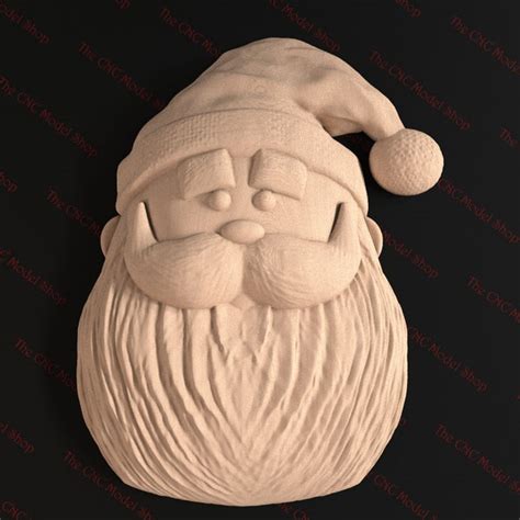 Santa Carving Etsy