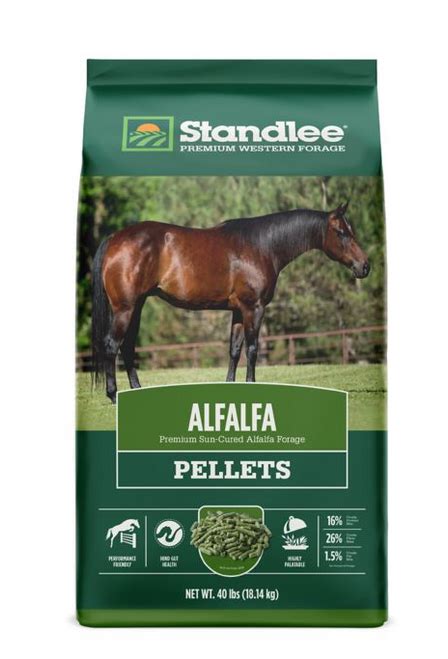 Standlee Premium Teff Grass Pellets 40 Lbs