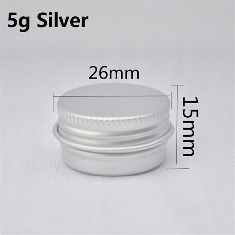 10Pcs 5G 10G 15G 20G 30G 50G Lege Zilver Aluminium Grandado