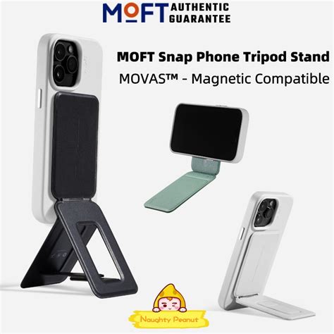 moft movas snap invisible magnetic phone tripod standfoldablemultiple