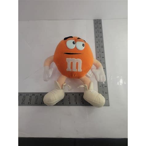 Orange M And M Plush Doll 2001 Collectible By Nanco 10in Mars Vintage M