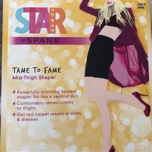 Spanx Intimates Sleepwear Nib Spanx Star Power Mid Thigh Shaper Nude E Poshmark